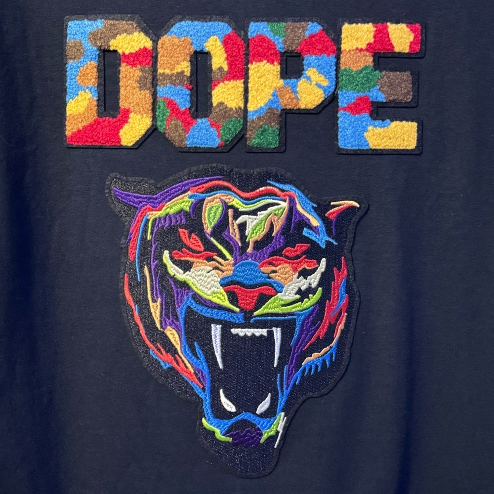 DOPE BEAST V-Neck T-Shirt Men’s Size XL - Picture 2 of 7